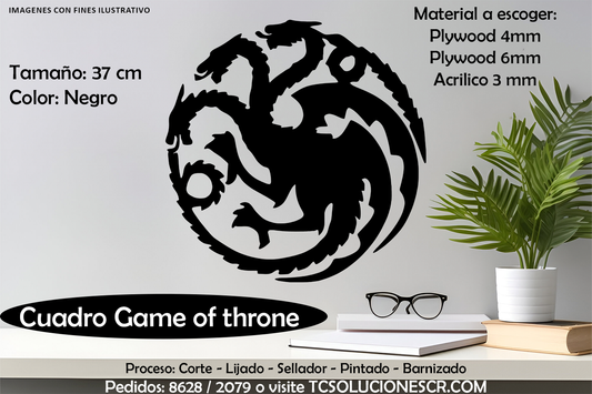 Cuadro Game Of Thrones 1
