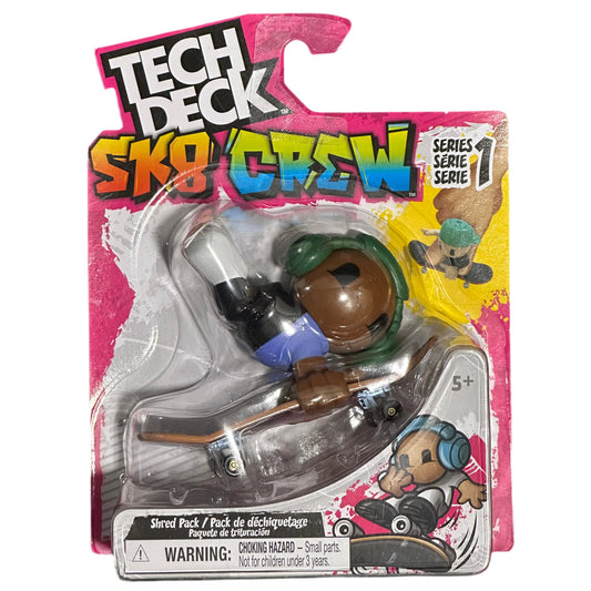 Tech Deck SK8 Crew Serie 1 Shred Pack.