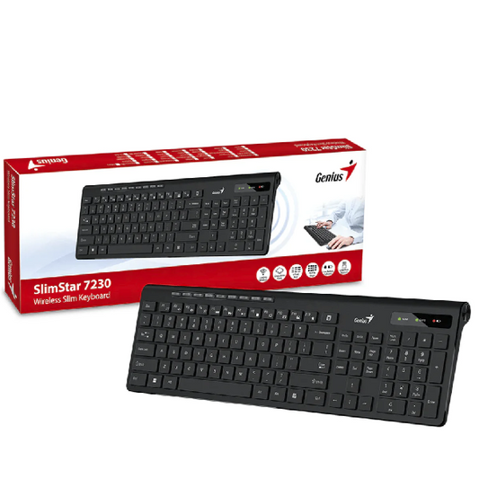 Teclado Genius SlimStar 7230.