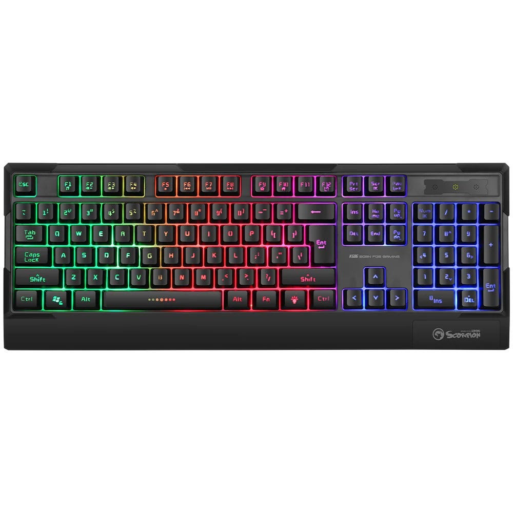 Teclado Marvo Scorpion Gaming K606.