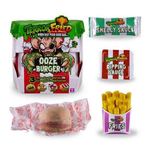 Terror Fried Hamburguesa 3 Pack.