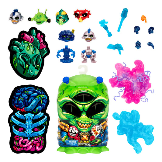 Tesoro X Alien con 20 Sorpresas Moose.