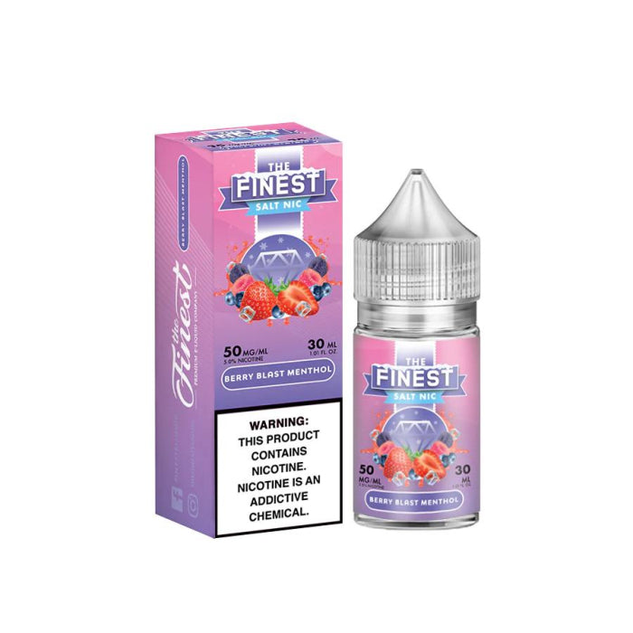 The Finest Salt Berry Blast Menthol 30mg y 50mg.