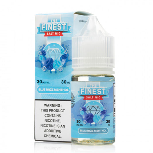 The Finest Salt Blue Razz Menthol 30mg y 50mg.