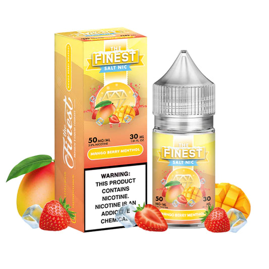 The Finest Salt Mango Berry Menthol 30mg y 50mg.