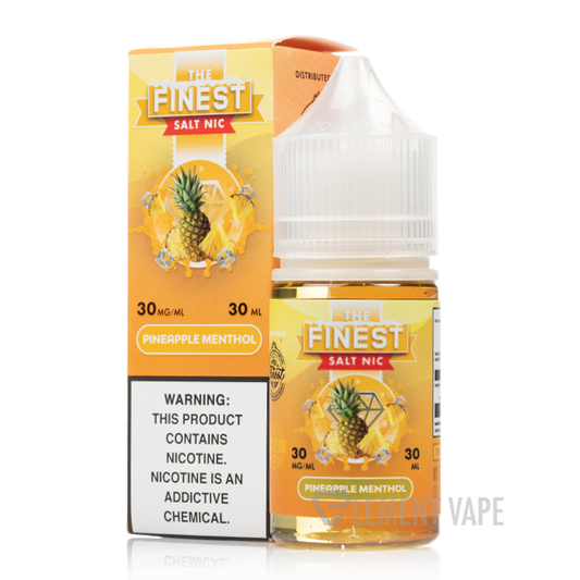 The Finest Salt Pineapple Menthol 30mg y 50mg.