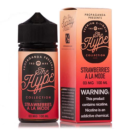 The Hype Collection Strawberries A La Mode 3mg.