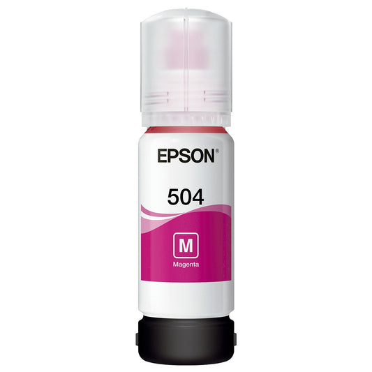 Tinta para Impresora EPSON Magenta 504.