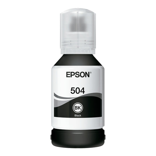 Tinta para Impresora EPSON Negro 504.