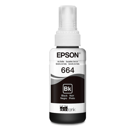 Tinta para Impresora EPSON Negro 664.