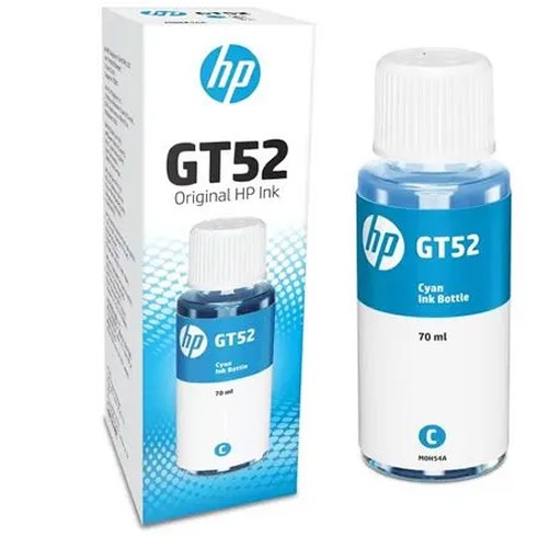 Tinta para Impresora HP GT52 Cyan.