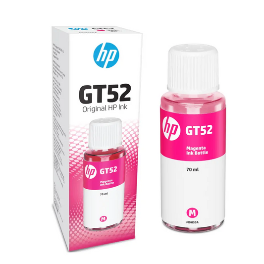 Tinta para Impresora HP GT52 Magenta.