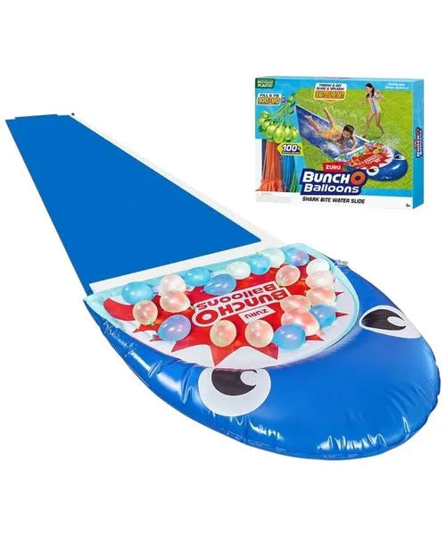 Tobogán Zuru para Deslizarse con Agua y Globos.