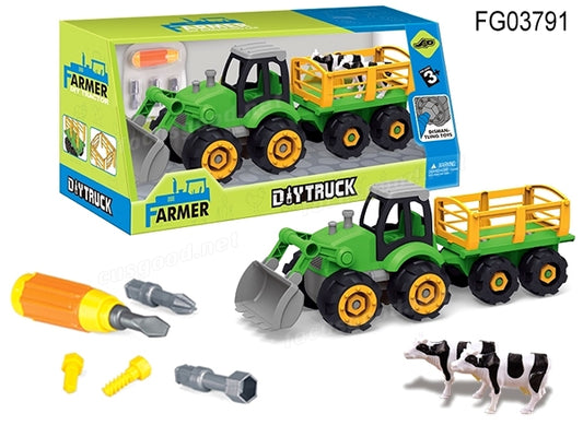 Tractor de Armar DiyTruck Farmer.