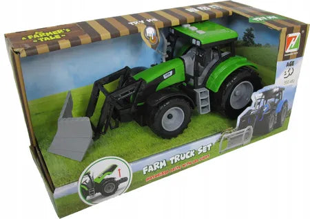 Tractor de Granja Verde con Luz y Sonido Huanzhi Toys.