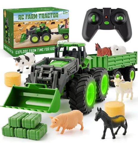 Tractor de Granja a Control Remoto Ijigu.