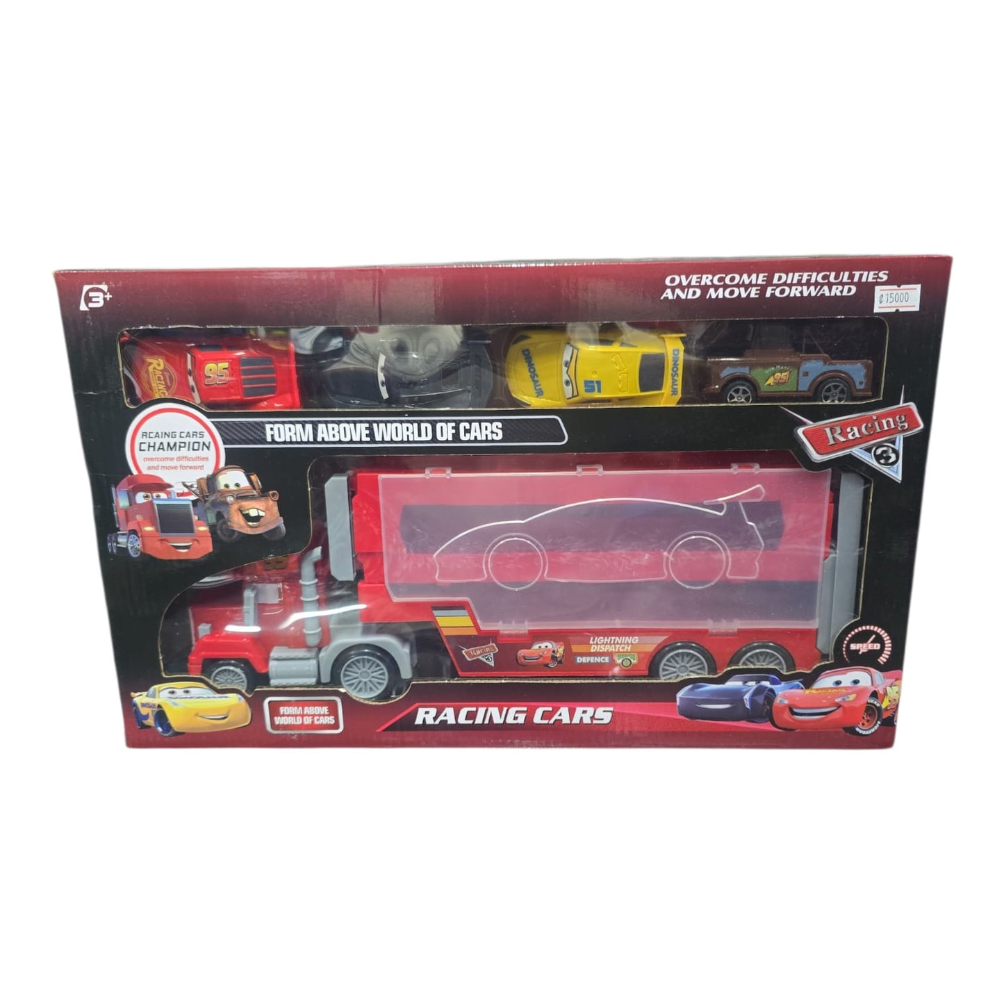 Trailer Mack Cars Racing 3 Racing Cars.