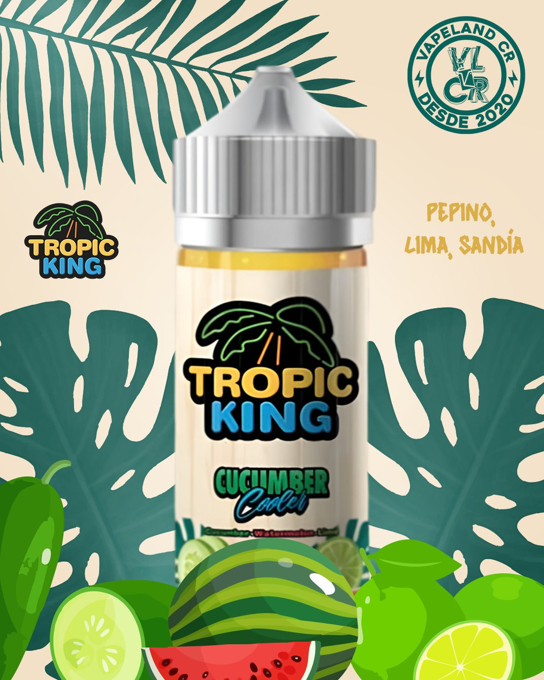 Tropic King Cucumber Cooler 3mg.