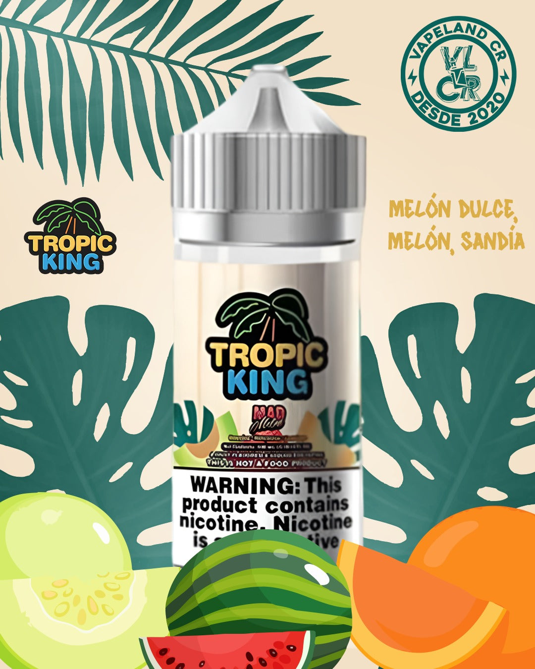Tropic King Mad Melon 3mg