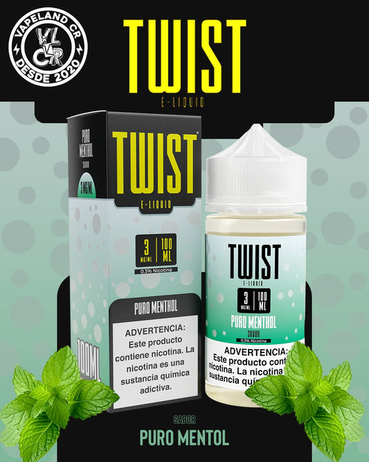 Twist Puro Menthol 3mg y 6mg.