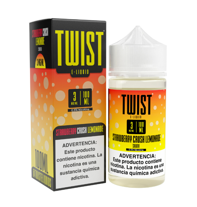 Twist Strawberry Crush Lemonade 3mg y 6mg.