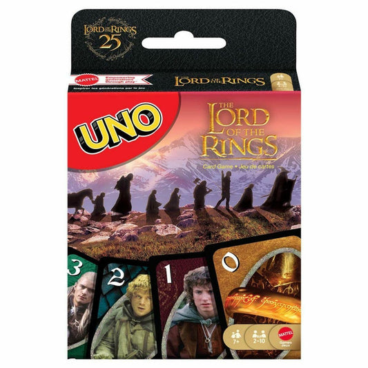 UNO The Lord Of The Rings Mattel.