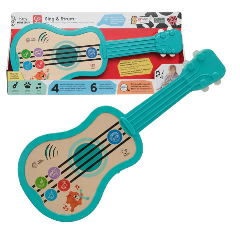 Ukelele Toque Mágico de Madera Hape.