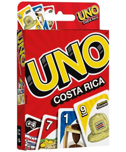 Uno Costa Rica Mattel Games.