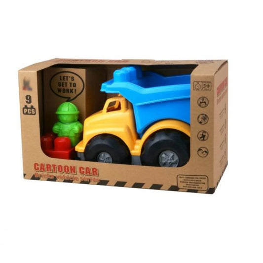 Vagoneta Cartoon Car Bricks Vehicle Series.