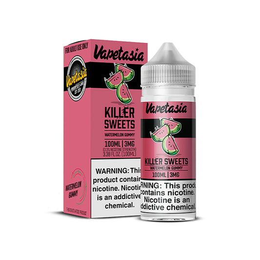 Vapetasia Killer Sweets Watermelon Gummy 3mg y 6mg.