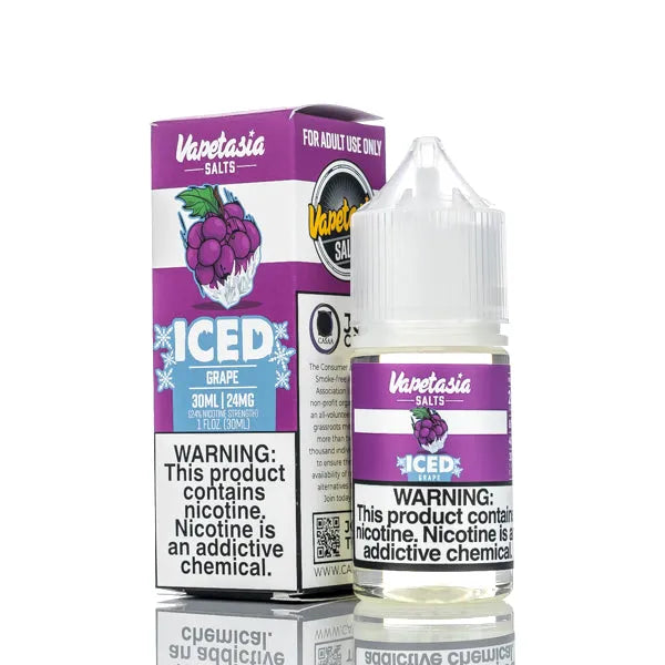 Vapetasia Salt Iced Grape 48mg.