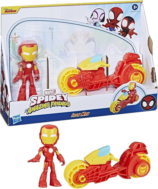 Vehículo Marvel Spidey y sus Amigos Iron Man.
