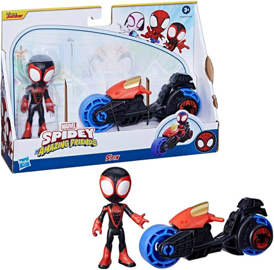 Vehículo Marvel Spidey y sus Amigos Miles Spin Morales.