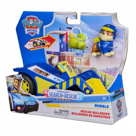 Vehículo Paw Patrol Search y Rescue Rubble Spin Master.