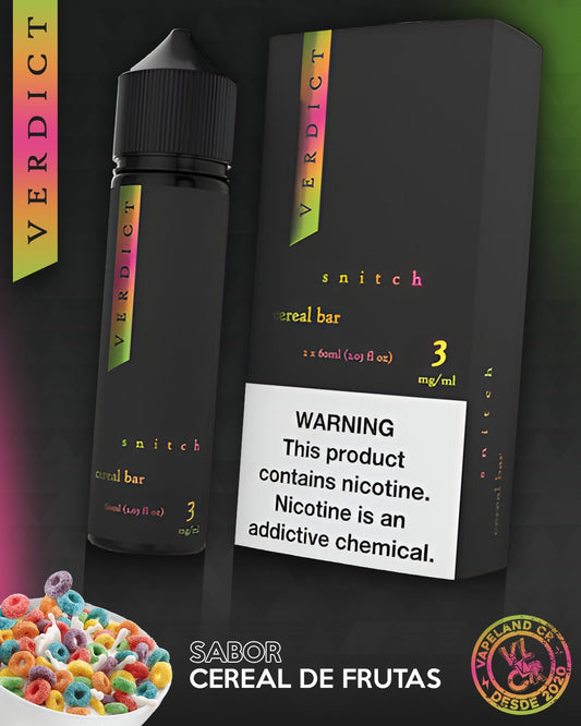 Verdict Cereal Bar 3mg y 6mg.