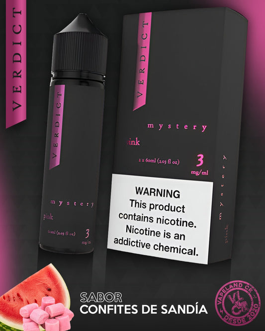Verdict Mystery Pink 3mg y 6mg.