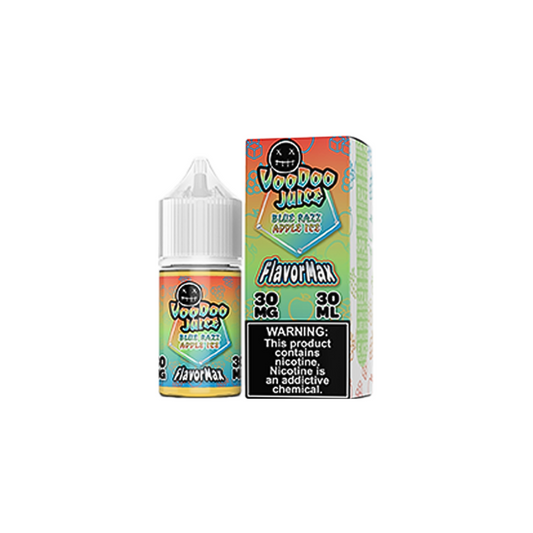 VooDoo Juice Salts Blue Razz Apple Ice 30mg.