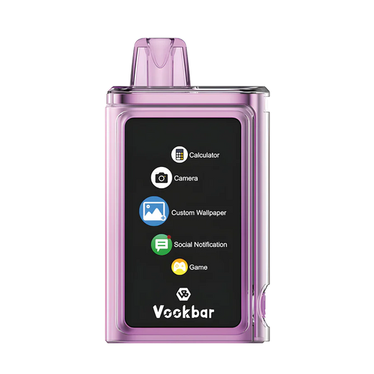 Vookbar Cyber Pro Grape Ice 30000 puffs.