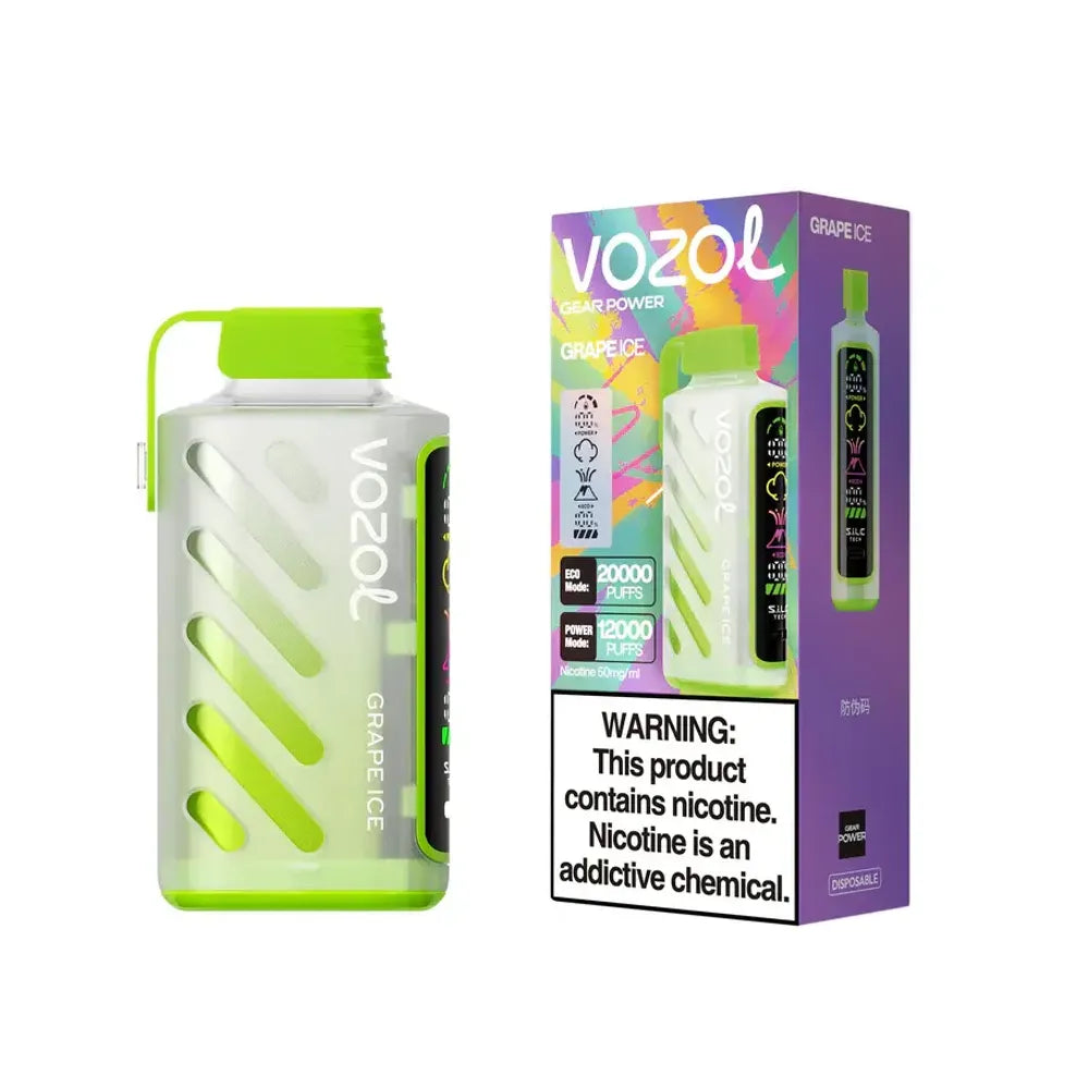 Vozol Grape Ice 20000 puffs.