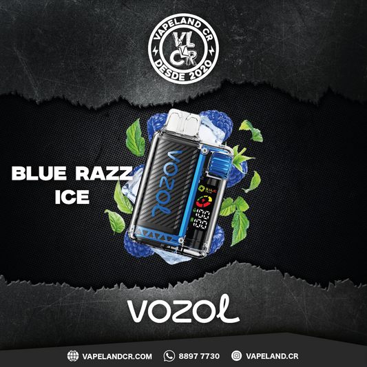 Vozol Vista Blue Razz Ice 20000 puffs.
