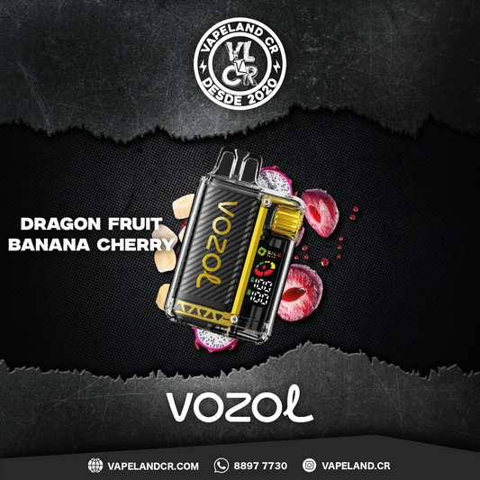 Vozol Vista Dragon Fruit Banana Cherry 20000 puffs.