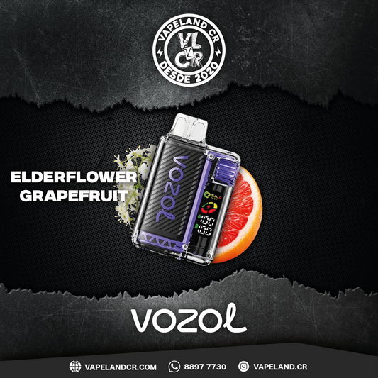 Vozol Vista Elderflower Grapefruit 20000 puffs.