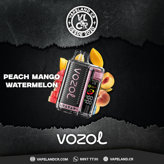 Vozol Vista Peach Mango Watermelon 20000 puffs.
