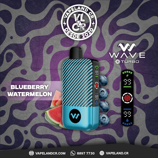 WAVE Turbo Blueberry Watermelon 25000 Puffs.