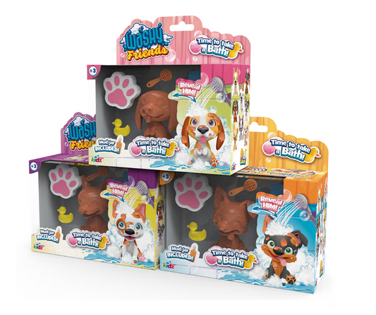 Washy Friends Lavado y Descubre tu Cachorro.