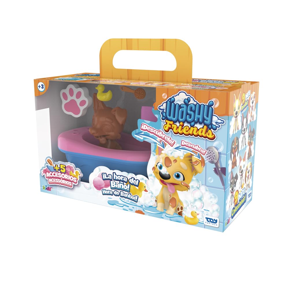Washy Friends Lavado y Descubre tu Cachorro con Tina.