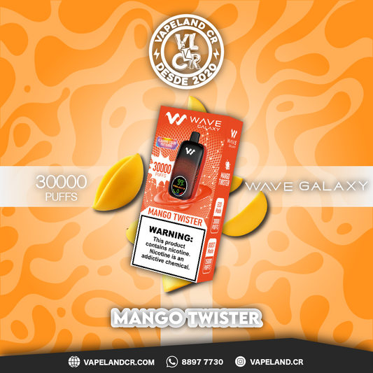 Wave Galaxy Mango Twister 30000 puffs.