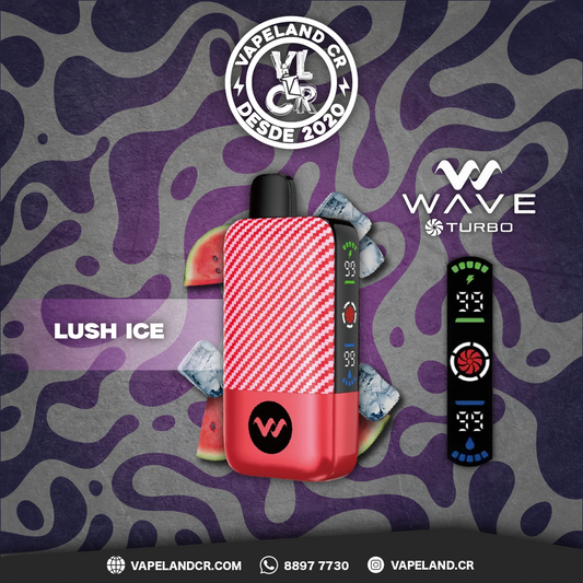 Wave Turbo Lush Ice 25000 puffs.
