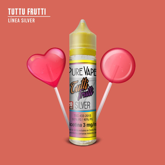 Pure Vape Tutti Frutti 120ml.