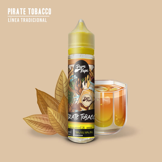 Pure Vape Pirate Tobacco 120ml.